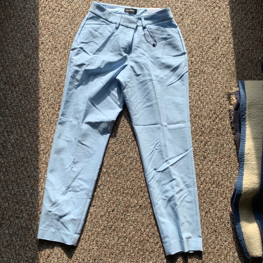 Express NWT Publicist 4R Blue Slack Pants